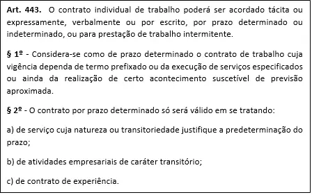art. 443 rescisao contrato de trabalho po tempo determinado jessika duarte calculista 1